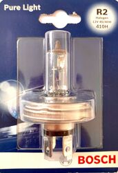 Bosch R2 Pure Light 12V 45/40W Glühbirne Lampe Scheinwerfer KFZ Auto 1987301021