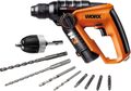 WORX WX382 Bohrmaschine Bohrschrauber H3 mit 1 Akku Li-Ion 12V Bohrhammer