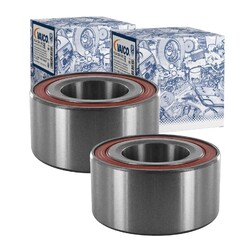 2X VAICO RADLAGER RADLAGERSATZ VORNE HINTEN passend für AUDI 80 A4 VW PASSAT