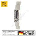 analoger Wechselstromzähler Stromzähler Geeicht für DIN Hutschiene 45A, 230V