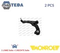 L12524 LINKS RECHTS QUERLENKER SATZ VORNE OUTER NIEDRIGER MONROE 2PCS NEU