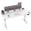 140 x 70cm Höhenverstellbarer Schreibtisch Elektrisch Stehtisch mit Desktop