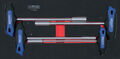 KS TOOLS SCS T-Griff-Stiftschlüssel-Satz, 4-tlg. in 1/3 Systemeinlage (713.5004)