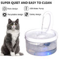 2L Trinkbrunnen Automatisch Haustier Wasserspender für Katzen Hunde DE
