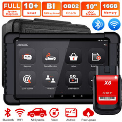ANCEL X6 Profi KFZ Diagnosegerät Auto OBD2 Scanner ALLE SYSTEM Bidirektionale DE
