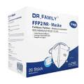 20x Dr. Family Faltbare FFP2 NR Maske CE 2163 Mundschutz Atemschutzmaske