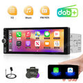 1 DIN DAB+ Autoradio Wireless Apple CarPlay Android Auto Touchscreen BT FM SWC