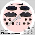 ZIMMERMANN Bremsbelagsatz, Scheibenbremse 26169.185.2 für SEAT SKODA VW