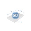 Innenraumfilter UFI 53.038.00 Partikelfilter für SW 3E CC 308 1007 CITROËN 307 1
