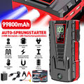 99800mAh 5000A Auto KFZ Starthilfe Jump Starter Ladegerät 12V Booster Powerbank