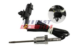 FAST FT80215 CZUJNIK TEMP. SPALIN FIAT DUCATO 06- passend für FIAT FT80215 Senso
