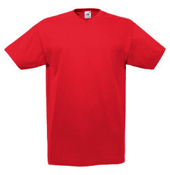 12er Pack Valueweight V-Neck T-Shirt V-Ausschnitt Fruit of the Loom Shirt T 5XL