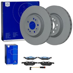 ATE BREMSSCHEIBEN + BELÄGE VORNE passend für MERCEDES GLE M-KLASSE ML W166 C292VA 330x32mm | mit Warnkontakt | Kfz ohne Sportpaket