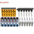 6x NGK Zündspule +6x BOSCH Zündkerze Super 4 passend für Porsche Boxster 986