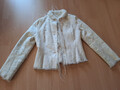 Bonnie Manfred Bogner Lammfelljacke Gr. 38 helles beige ohne Erikett