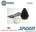 25159 ACHSMANSCHETTE ANTRIEBSWELLE SPIDAN 2PCS FÜR RENAULT CLIO II,KANGOO