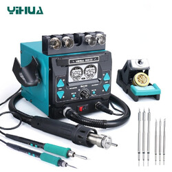 YIHUA 992D-III 2-in-1 Digitale regelbare Profi-Heißluft-Rework-Lötstation C210