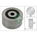 1x Umlenk-/Führungsrolle, Keilrippenriemen Schaeffler INA 532 0143 10