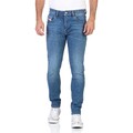 Diesel 2019 D-STRUKT Herren Slim-Fit Jeans Denim Männer Hose Slim Jeanshose