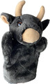 Handpuppe Kuh Stier Bulle 26cm Rewe Kinder Theater Plüsch Tier Stofftier Schmuse