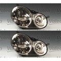 2x VALEO HALOGEN SCHEINWERFER passend für VW POLO LINKS+RECHTS