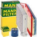MANN FILTER INSPEKTIONSPAKET passend für OPEL INSIGNIA B 1.5+1.6 140-200 PS
