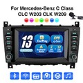 2+32G Carplay Autoradio Android 13 für Benz C/CLC Klasse W203  W209 GPS RDS