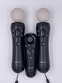 2x Sony PlayStation Move Motion + 1x Navigation Controller PS3 PS4 PS5