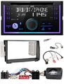 JVC Lenkrad USB 2DIN DAB Bluetooth CD Autoradio für Kia Venga 2010-2019