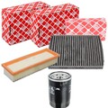 FEBI FILTER FILTERSET INSPEKTIONSPAKET für LANCIA YPSILON FIAT 500 PANDA 169