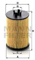 MANN-FILTER HU 612/1 X ÖLFILTER FÜR MERCEDES-BENZ