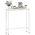 Konsolentisch Flurtisch mit verstellbar Fußpads, Kippschutz 75 x 24 x 76 cm