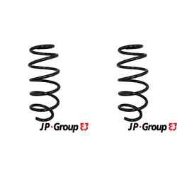 2x JP GROUP FAHRWERKSFEDERN VORNE passend für SKODA SUPERB VW CC PASSAT