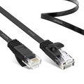 7.5m Flach Kabel Netzwerkkabel Patchkabel DÜNNES LAN Kabel DSL RJ45 CAT6 Dünn 7m