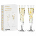 Ritzenhoff Goldnacht Champus-Duett F24 2er Set Vasconcelos Champagnerglas 205ml