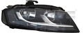 Hauptscheinwerfer TYC 20-11543-06-2 für AUDI A4 P13W 8K2 B8 Avant 8K5 Allroad