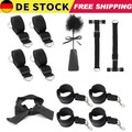 BDSM Fesseln Set Bondage Hand Fuß Fessel Bett Fesselset Handfesseln Fußfesseln