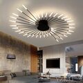 LED Deckenleuchte,Modern Feuerwerk Design,42-flammig Kronleuchter,Indoor