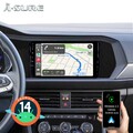 2+32GB Android 14 Autoradio Carplay GPS Navi WIFI RDS für VW Jetta 2019-2024
