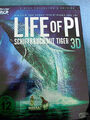  Life Of Pi Schiffbruch Mit Tiger 3D 3-Disc Bluray Collector's Edition Neuwertig