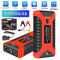 99800mAh Auto Starthilfe Powerbank Jump Starter 12V Notstart Batterie Ladegerät.