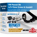 ANHÄNGERKUPPLUNG für VW Passat B6 05-10 starr HOOK +7pol E-Satz BRINK