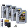 Motoröl 5W40 LIQUI MOLY Top Tec4100 4L+HENGST Ölfilter+Spülung+Ölablassschraube