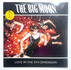 THE BIG MOON - Love In The 4th Dimension * lila Vinyl LP + CD * kostenlose P&P UK *