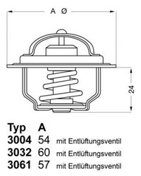 WAHLER Thermostat Kühlmittel 80°C für SKODA 105,120 (742) FAVORIT (781)