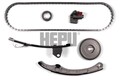 Steuerketten Satz für Mazda 2 DE DH 1.4 1.5 3 BK 1.6 Hepu 21-0453 2003 - 2015