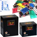 50 / 100 SICO Kondome ERDBEER ROT Aroma + Aquaglide Gleitgel