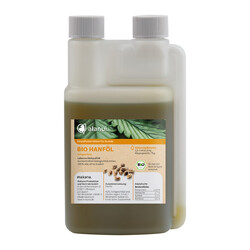 alanui BIO Hanföl für Hunde, nativ kaltgepresst, 250 ml Dosierflasche