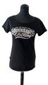 Sourkrauts T-Shirt Logo Damen schwarz weiß Ladies M 38 Automotive Fashion