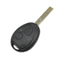 Auto Schlüssel 2 Tasten Rohling Fernbedienung passend für Mini Cooper Land Rover
